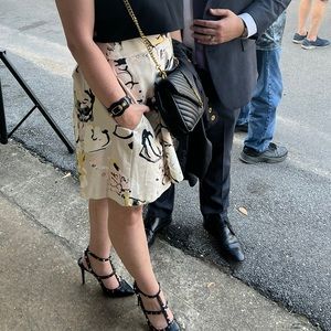 YSL leather crossbody purse